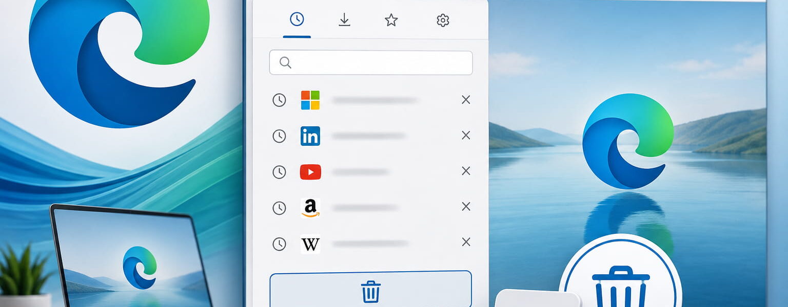 Microsoft Edge Browserverlauf löschen und verwalten