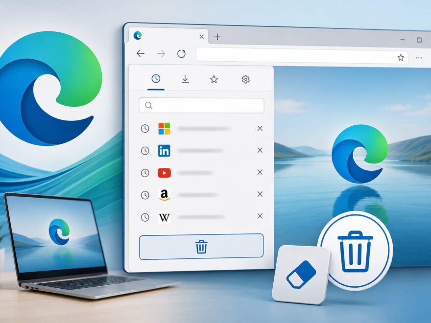 Microsoft Edge Browserverlauf löschen und verwalten