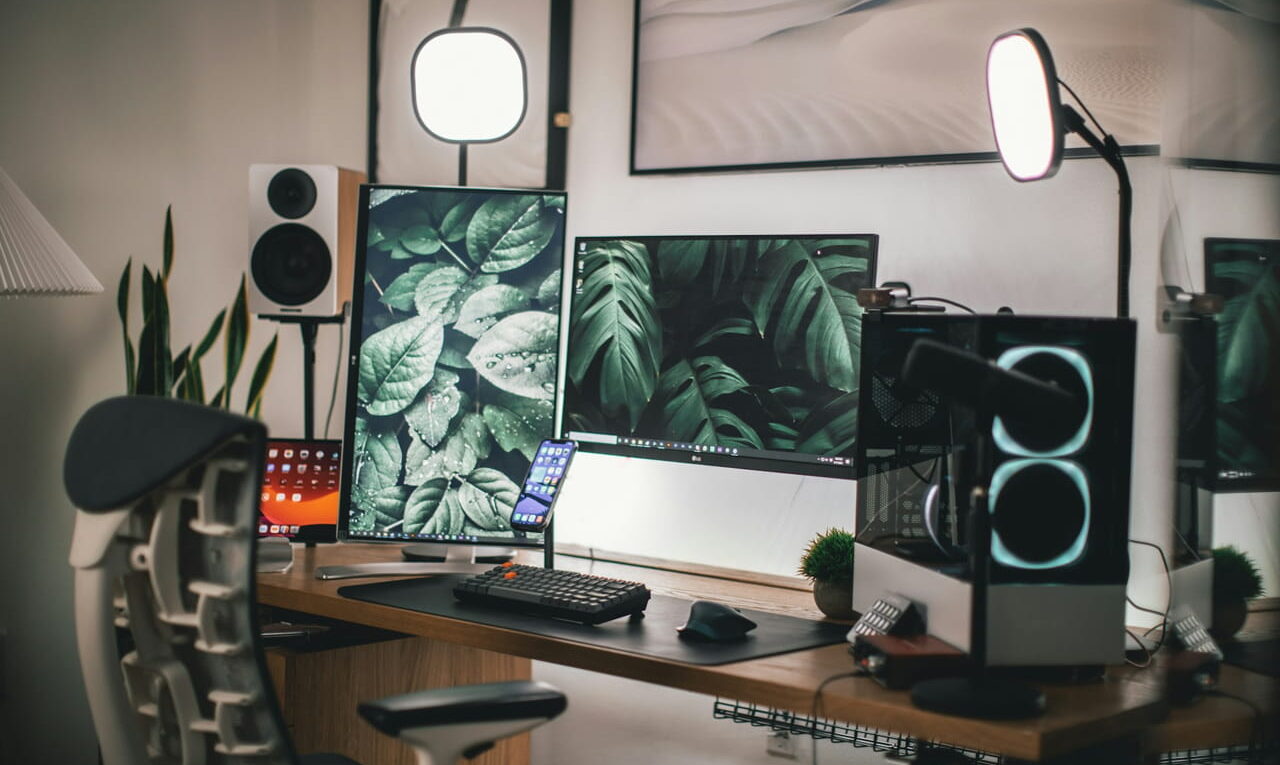 das richtige Licht am Computerarbeitsplatz