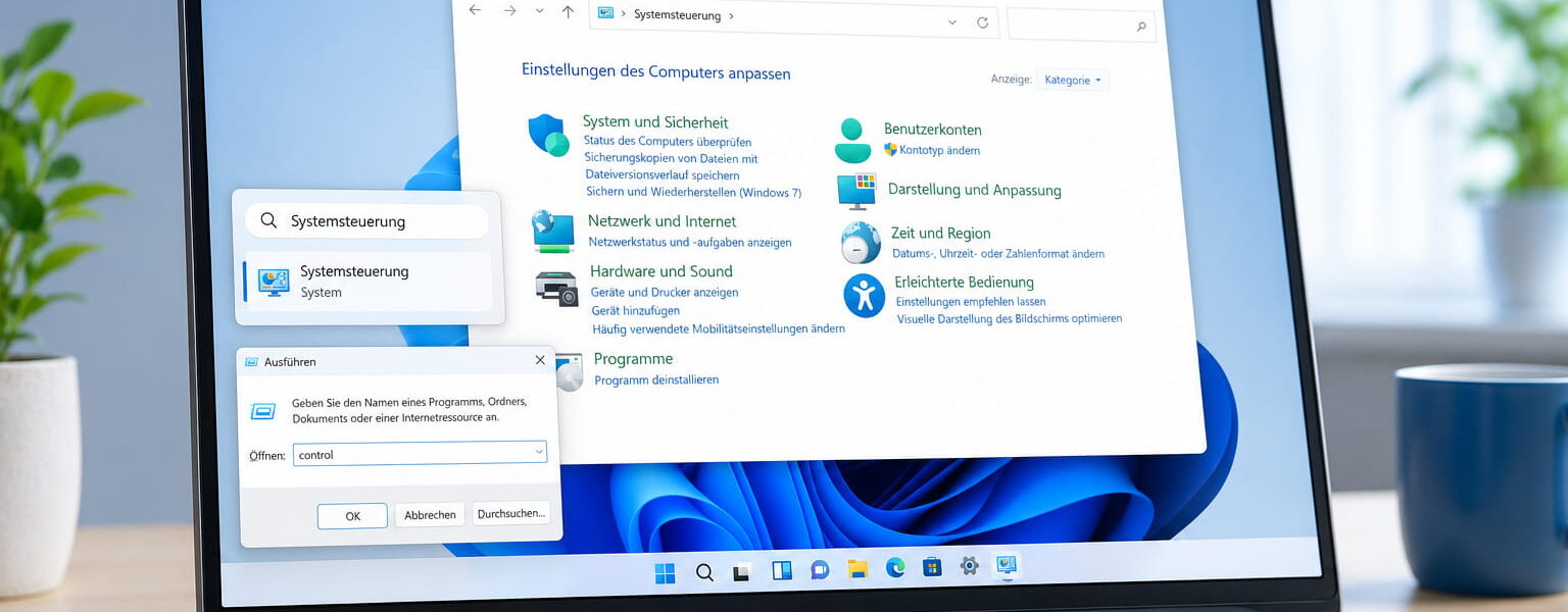 Systemsteuerung in Windows 11 öffnen