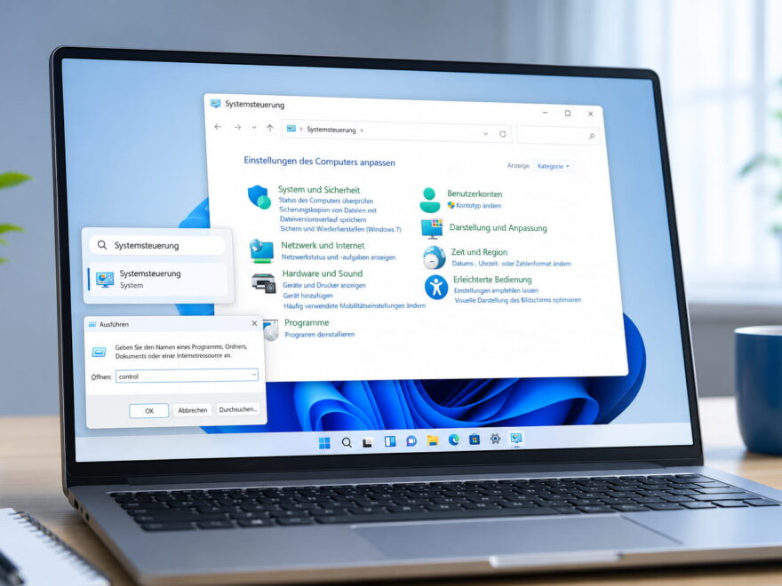 Systemsteuerung in Windows 11 öffnen