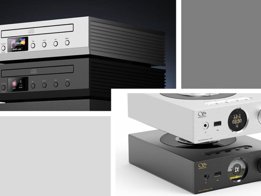 Shanling CR60 (links) und Shanling EC3