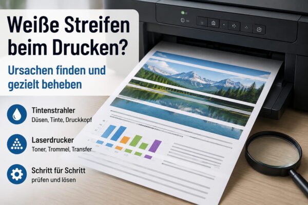 weisse streifen drucken Weiße Streifen beim Drucken erkennen und beheben