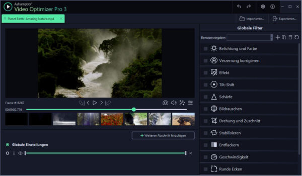 Ashampoo Video Optimizer Pro 3 Überblick Ashampoo Video Optimizer Pro 3 Überblick