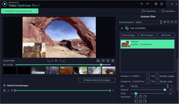 Ashampoo Video Optimizer Pro 3 Text und Bilder Ashampoo Video Optimizer Pro 3 Text und Bilder