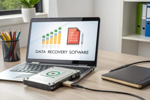 Dateien retten nach Virusinfektion – Schritt für Schritt Virus entfernen Datenwiederherstellung nach Virusinfektion – Fortschrittsanzeige einer Recovery-Software