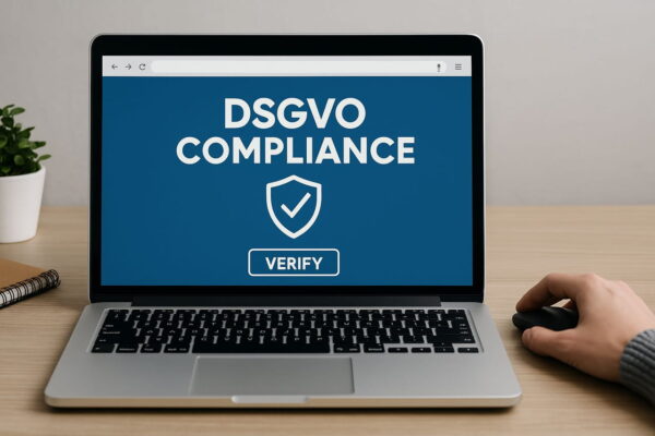 So erkennst du DSGVO-konforme Webseiten und Dienste Cookie-Hinweis und Datenschutzlink auf Webseite – DSGVO-konforme Darstellung