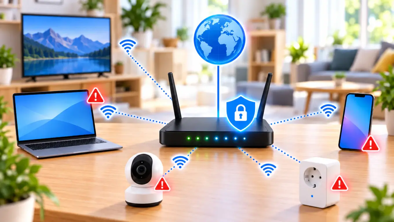 Gefahren im Heimnetzwerk durch Router, WLAN und vernetzte Geräte