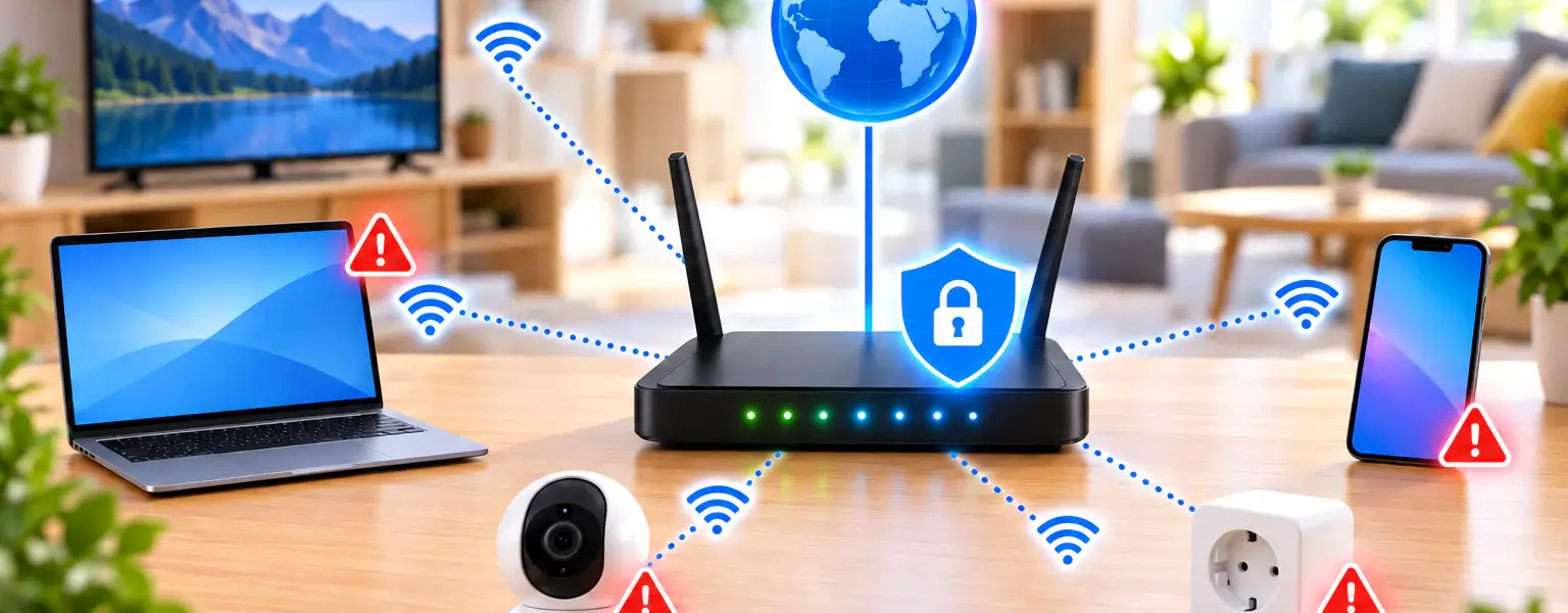Gefahren im Heimnetzwerk durch Router, WLAN und vernetzte Geräte