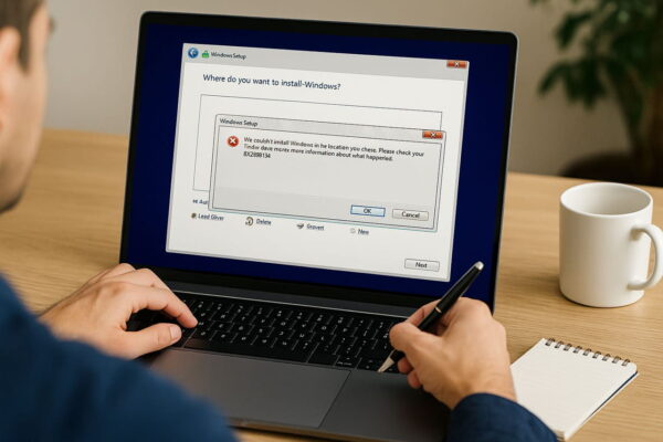 So behebst du den Windows-Fehler 0x80300024 Schritt für Schritt Schritt-für-Schritt-Anleitung zur Behebung von 0x80300024 bei der Windows-Installation