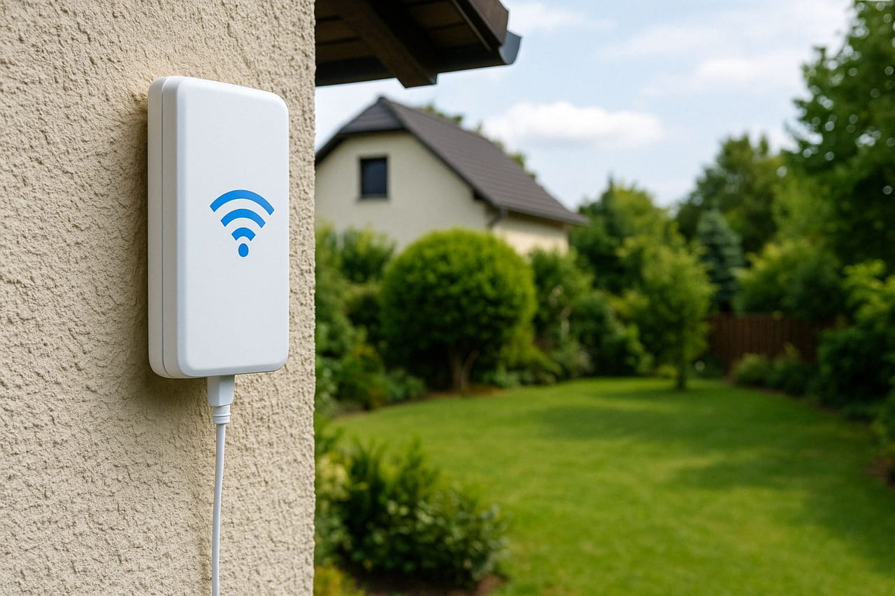 WLAN im Garten: So klappt’s mit dem Internet im Freien