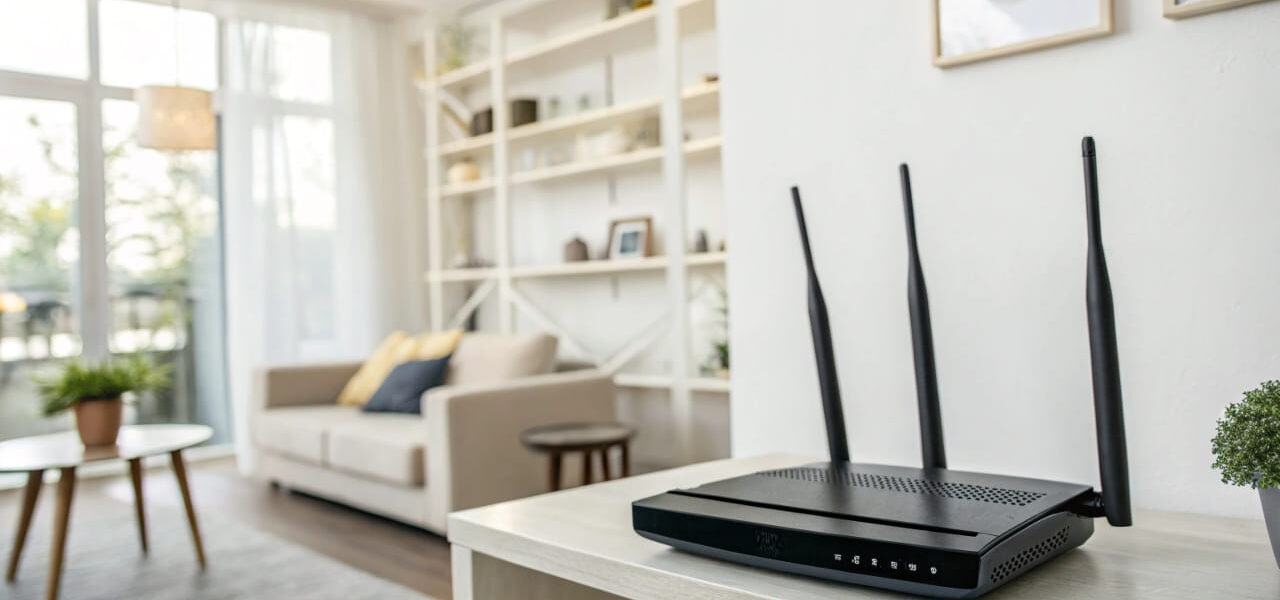 WLAN-Router richtig platzieren für besseres WLAN-Signal im Zuhause
