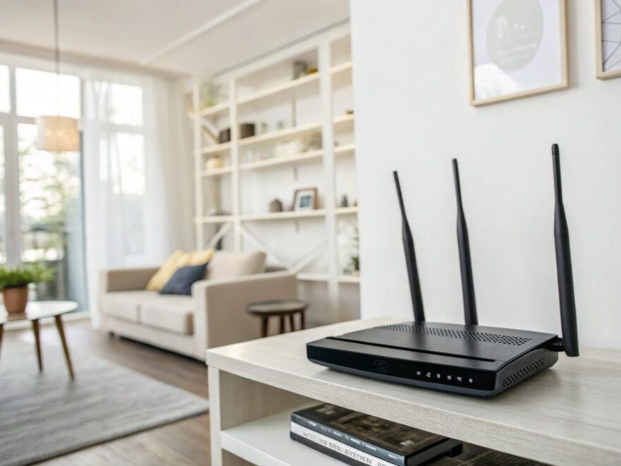 WLAN-Router richtig platzieren für besseres WLAN-Signal im Zuhause