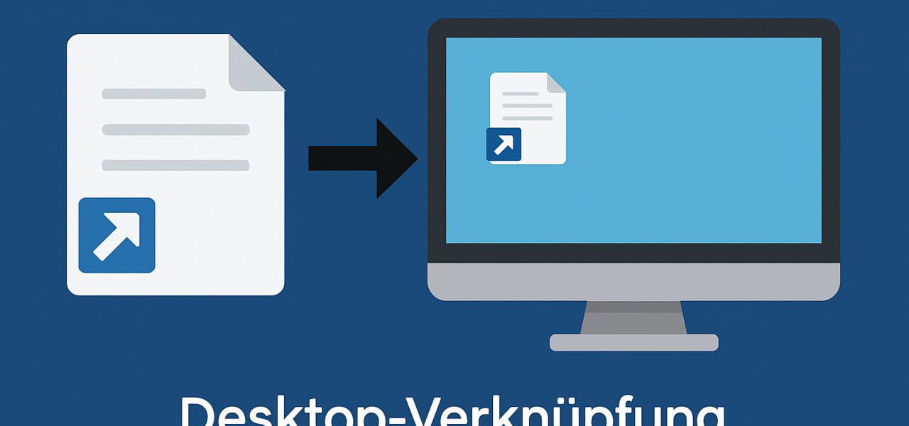 Was ist eine Desktop-Verknüpfung – einfache grafische Darstellung