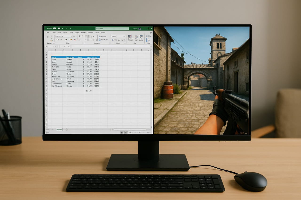 Monitore für Homeoffice und Gaming: Top-Modelle 2025