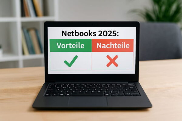 Netbooks 2025 – Vorteile und Nachteile verständlich erklärt Netbook mit Übersicht zu Vorteilen und Nachteilen im Jahr 2025