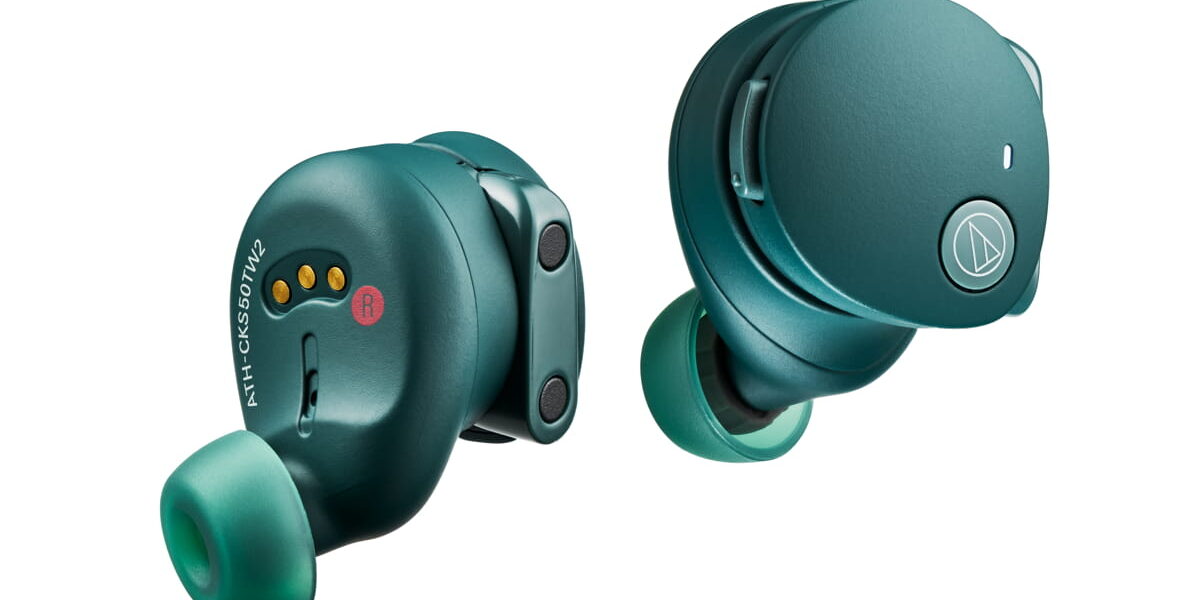 ATH-CKS50TW2 In-Ears in grüner Farbvariante von Audio-Technica