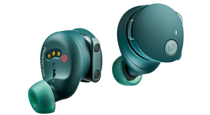 ATH-CKS50TW2 In-Ears in grüner Farbvariante von Audio-Technica