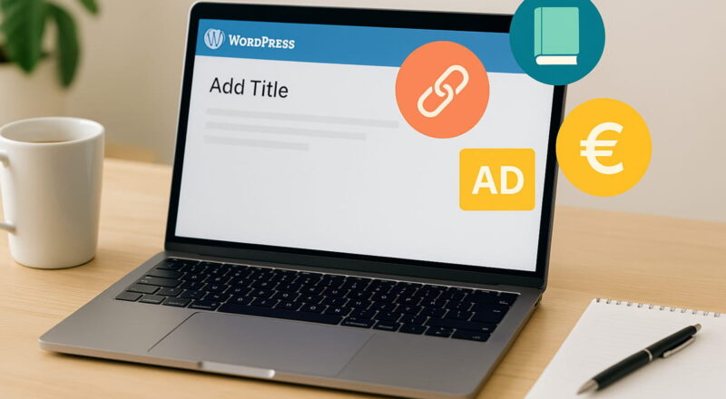 Monetarisierungsoptionen für Blogger: So kannst du mit dem Blog Geld verdienen
