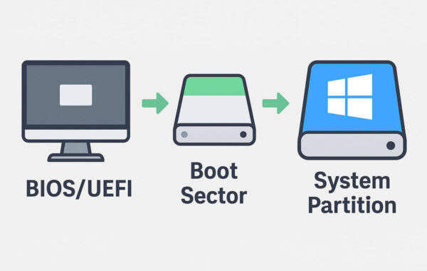 bootsektor windows 10 Visualisierung zum Bootsektor reparieren unter Windows 10