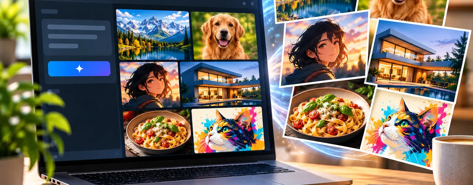 KI-Bildgeneratoren für Fotos, Grafiken und Illustrationen