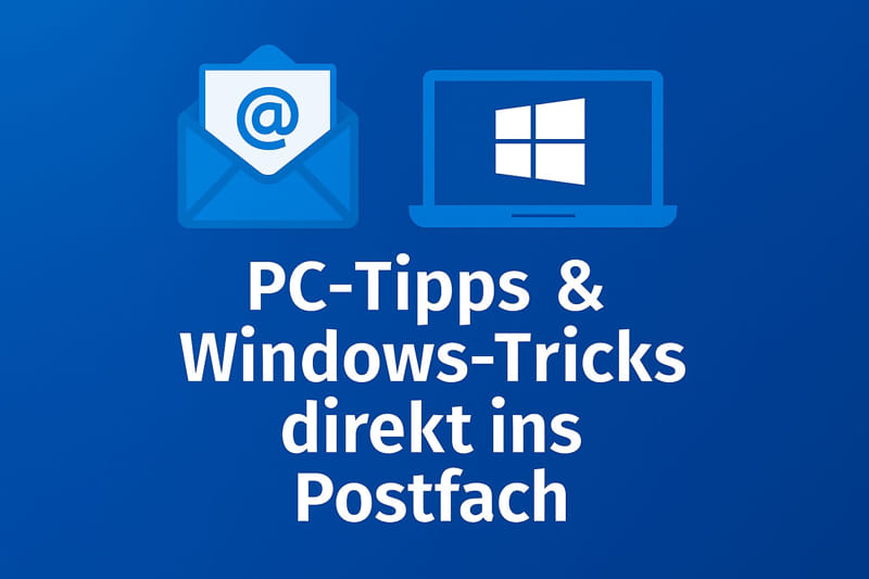 Newsletter mit Windows-Tricks und PC-Tipps per E-Mail abonnieren