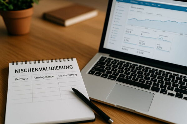 Nischenanalyse im SEO-Prozess – Relevanz und Monetarisierung prüfen Nischenvalidierung mit Fokus auf Relevanz, Rankingchancen und Monetarisierung