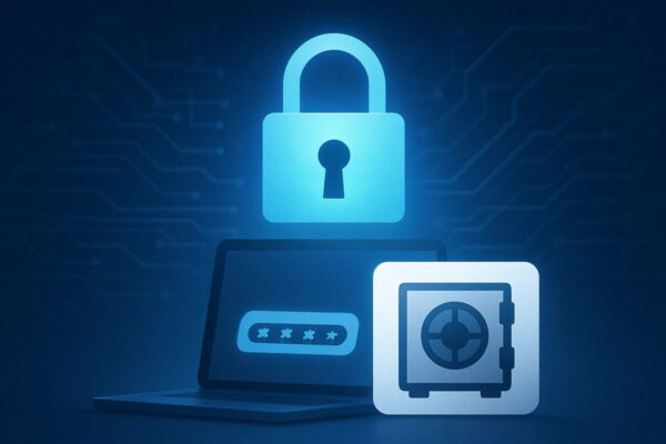 Digitale Sicherheit durch Passwort-Manager mit verschlüsseltem Zugang