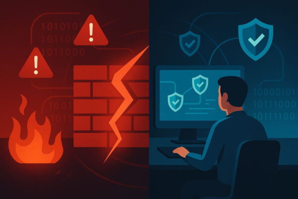 Illustration zur Auswirkung von ChatGPT Hacking auf die IT-Sicherheit in Unternehmen