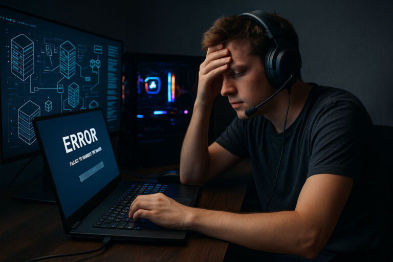 Gamer scheitert beim Einrichten eines eigenen Gameservers