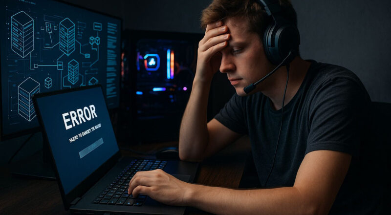 Gamer scheitert beim Einrichten eines eigenen Gameservers