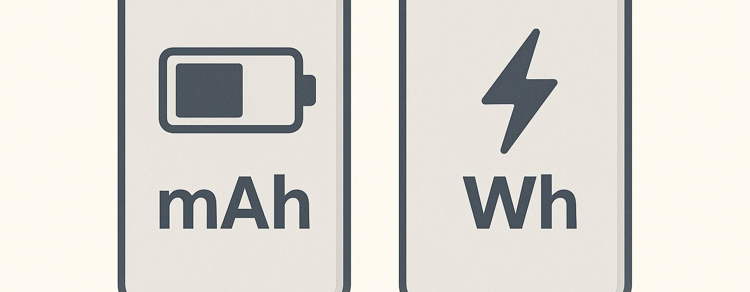 Vergleich zwischen mAh und Wattstunden bei Powerbanks