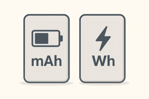 Vergleich zwischen mAh und Wattstunden bei Powerbanks