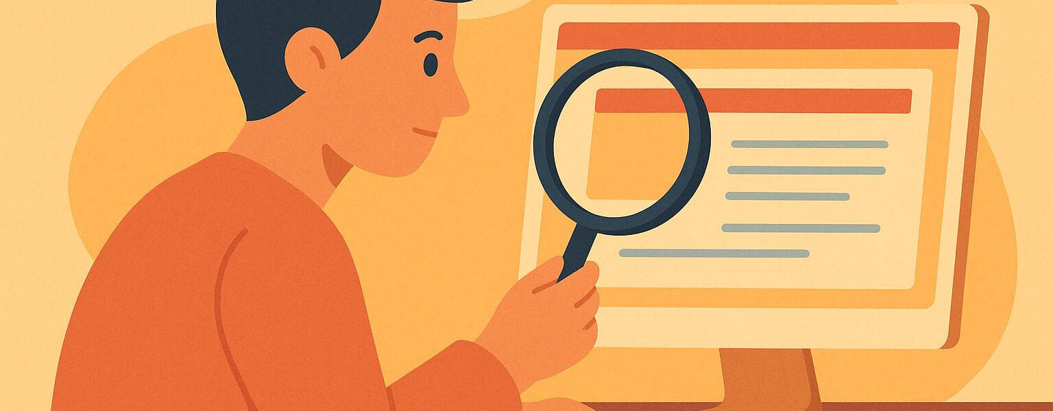 Betreiber einer Webseite herausfinden – Illustration zur Bedeutung der Betreiber-Identifikation