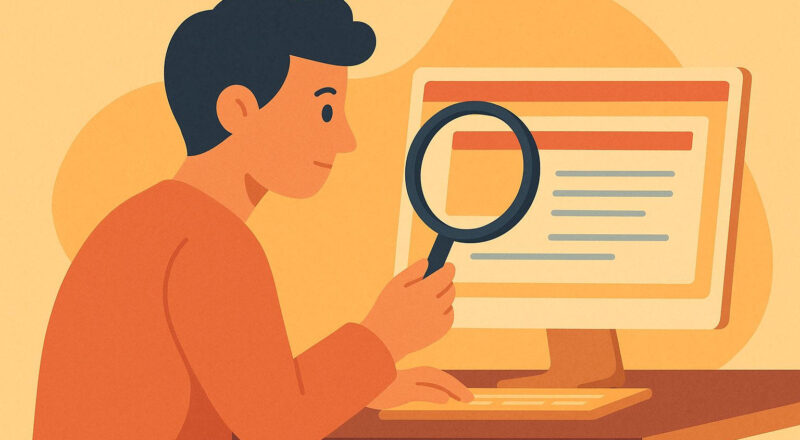 Betreiber einer Webseite herausfinden – Illustration zur Bedeutung der Betreiber-Identifikation