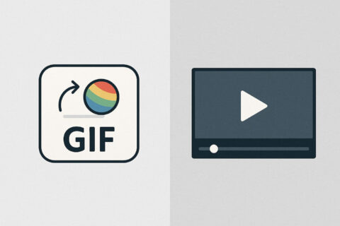 GIF im Vergleich zu Video – Unterschiede einfach erklärt