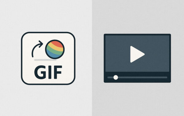 GIF im Vergleich zu Video – Unterschiede einfach erklärt