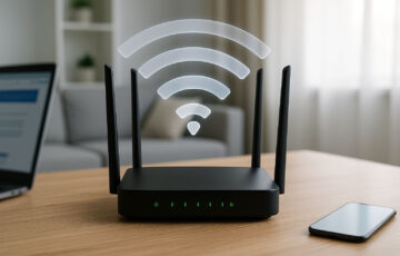 Internet schneller mit neuem Router durch moderne Technik und optimales WLAN-Signal