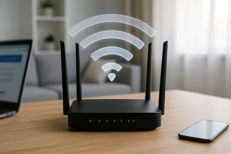 Internet schneller mit neuem Router durch moderne Technik und optimales WLAN-Signal