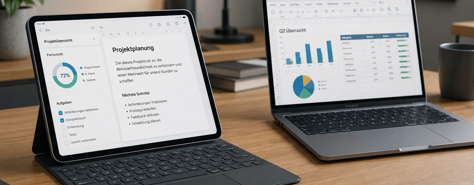 Tablet PC mit Tastatur als möglicher Notebook-Ersatz
