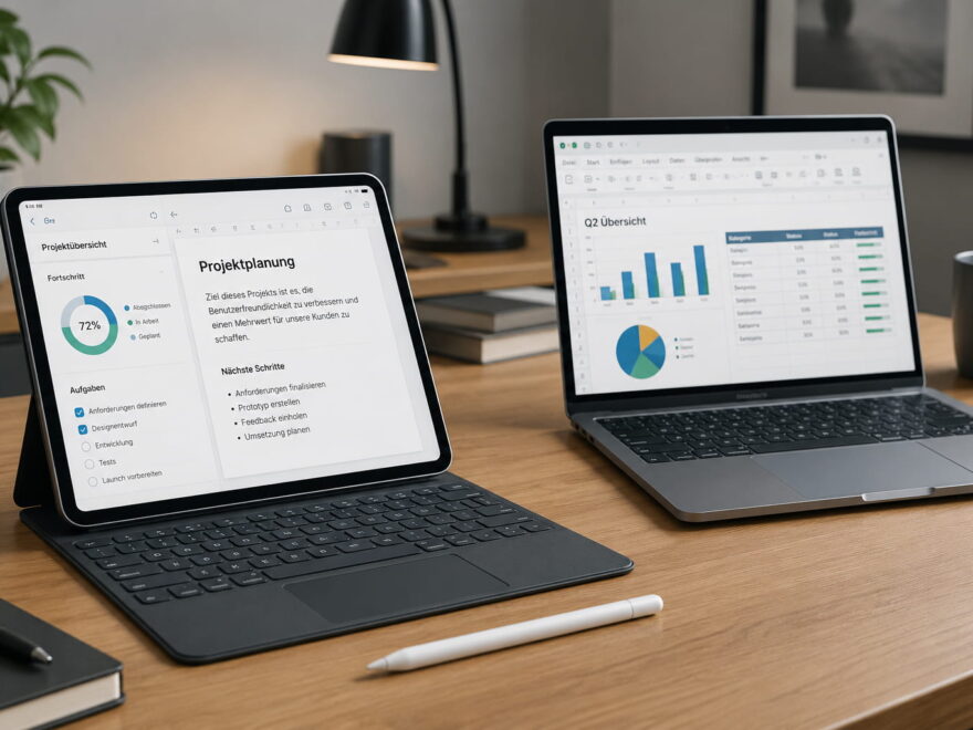 Tablet PC mit Tastatur als möglicher Notebook-Ersatz