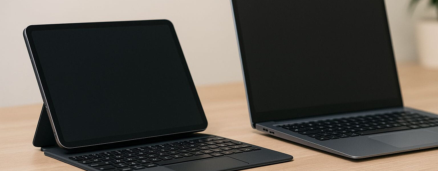 Technische Unterschiede zwischen Tablet PC als Notebook-Ersatz und klassischem Laptop