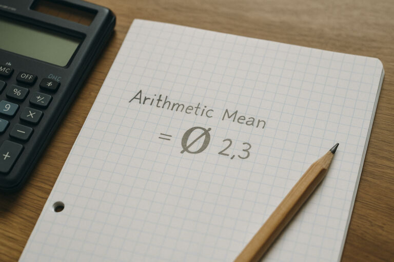Durchschnittszeichen Ø in Matheformel erklärt und dargestellt