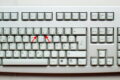 Eckige Klammern auf deutscher Tastatur mit markierten Tasten