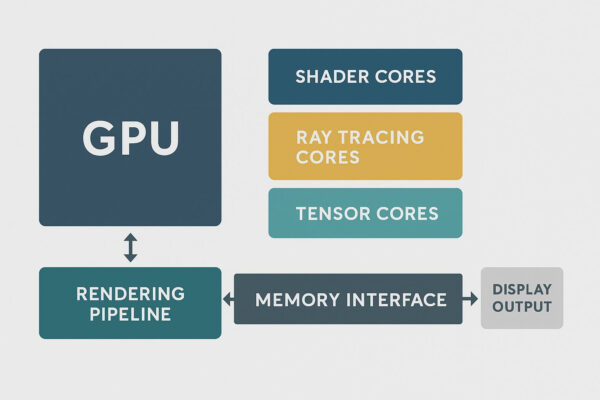 GPU Aufbau und Funktionsweise einfach erklärt GPU Aufbau – Funktionsweise einer modernen Grafikeinheit