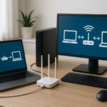 Netzwerk einrichten unter Windows – Grundlagen mit PC, Laptop und Router anschaulich dargestellt