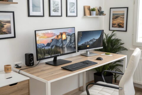 buero monitor groessenvergleich Vergleich unterschiedlicher Bildschirmgrößen bei Monitoren fürs Büro