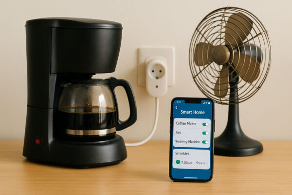 Alte Geräte mit smarter Technik automatisieren und steuern Alte Haushaltsgeräte per Smart-Steckdose und App automatisieren