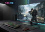 Gaming-Monitor mit 144 Hz und 1 ms Reaktionszeit bei FPS-Spiel – flüssiges Gameplay und schnelle Bildwiederholrate