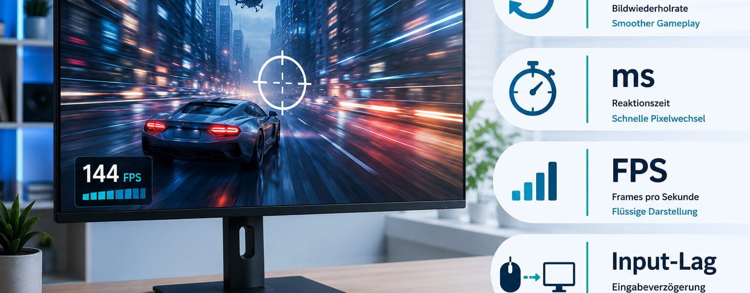 Hz ms und Input-Lag bei einem Gaming-Monitor erklärt